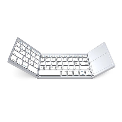 Universal Foldable Bluetooth Keyboard With Touchpad