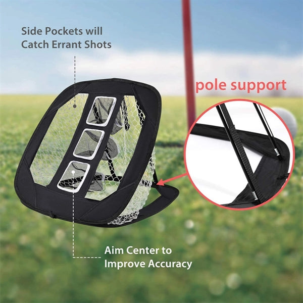 2 In 1 Golf Chipping Practice Net