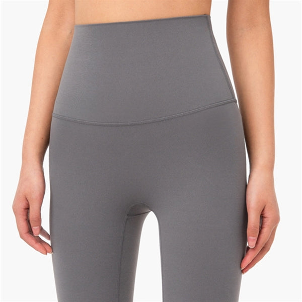 Woman High Waist Seamless Elastic Sports Short-Pants