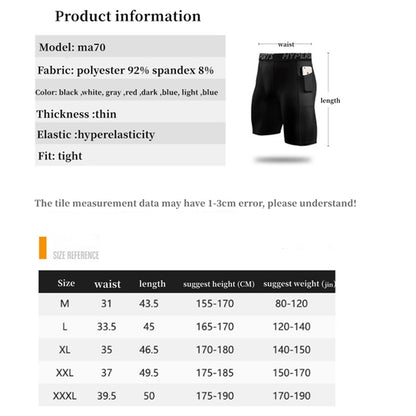 Men Sportswear Training Tights