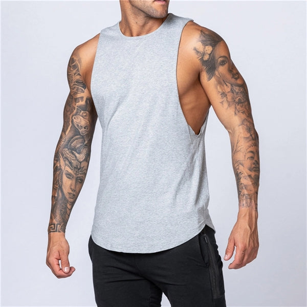 Men'S Sleeveless Workout Gym Tank Top