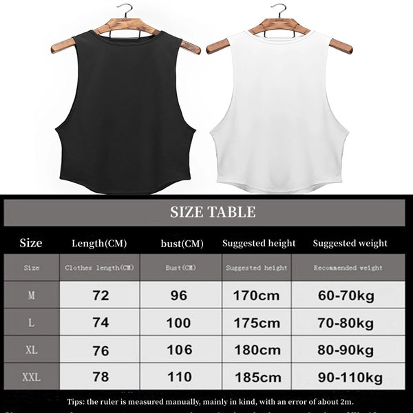 Men'S Sleeveless Workout Gym Tank Top