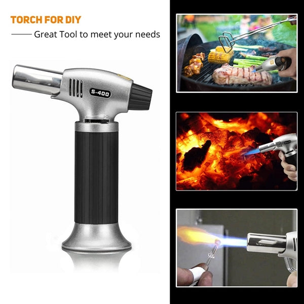 Refillable Butane Torch Lighter