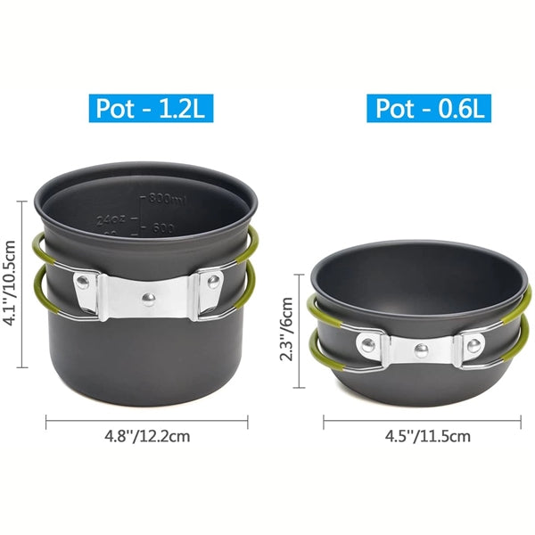 Portable Camping Cookware Set