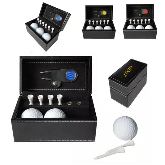 Golf Accessories Gift Set With Pu Box