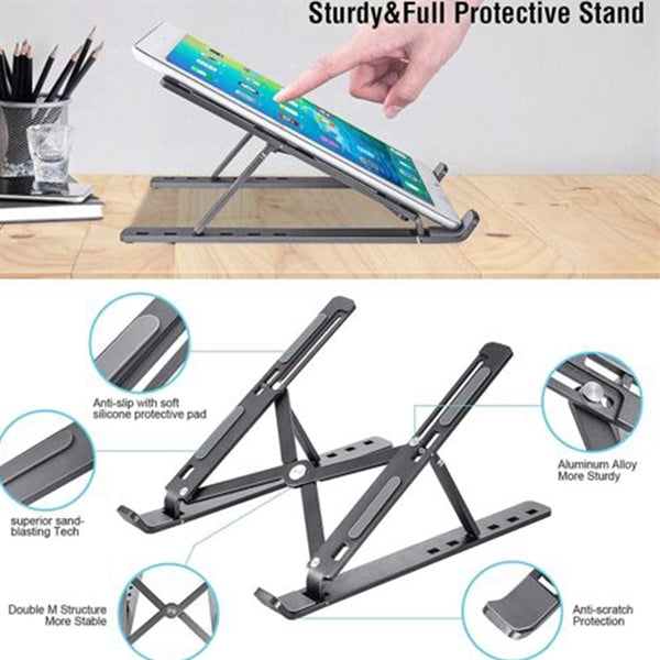 Aluminum Laptop Holder Stand For Desk