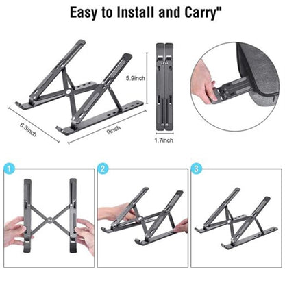 Aluminum Laptop Holder Stand For Desk
