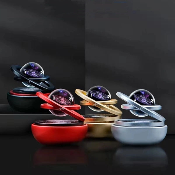 Solar Energy Rotating Car Diffuser