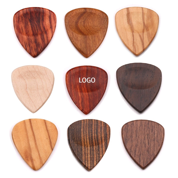 Classic Wooden Guitar Pick
