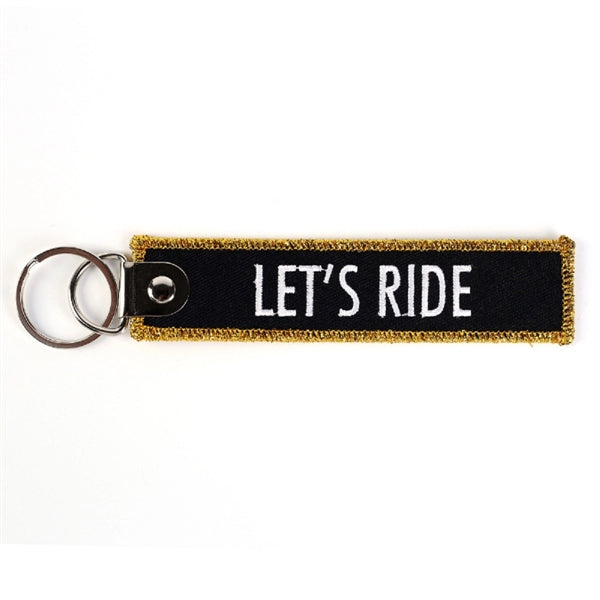 Embroidery Keychain Customized Label Logo Clothes Bag Tag