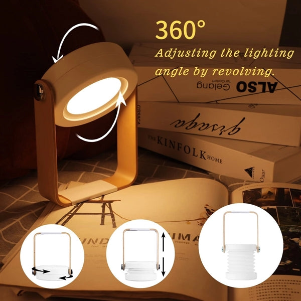 Foldable Led Night Light Reading Lamp Portable Lantern