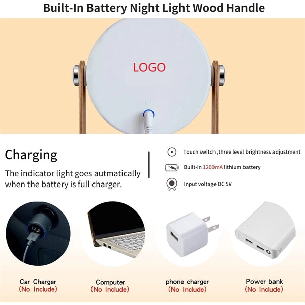 Foldable Led Night Light Reading Lamp Portable Lantern