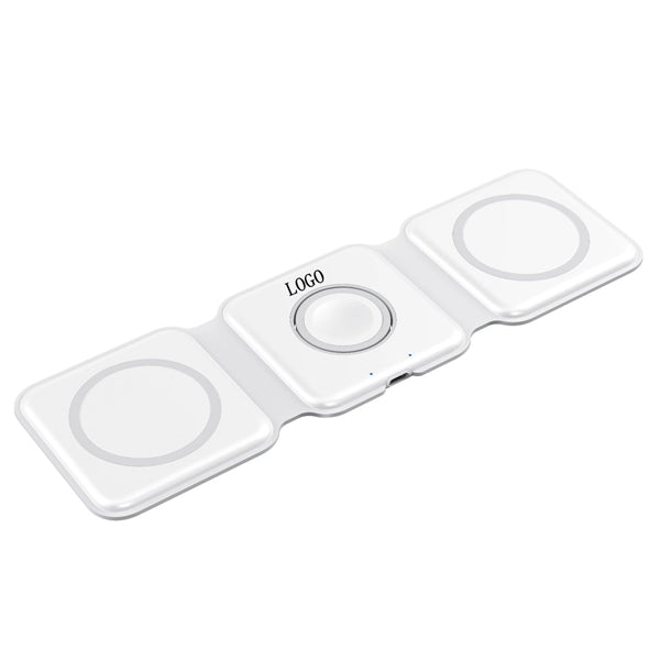 15W 3 In 1 Magnetic Wireless Charger
