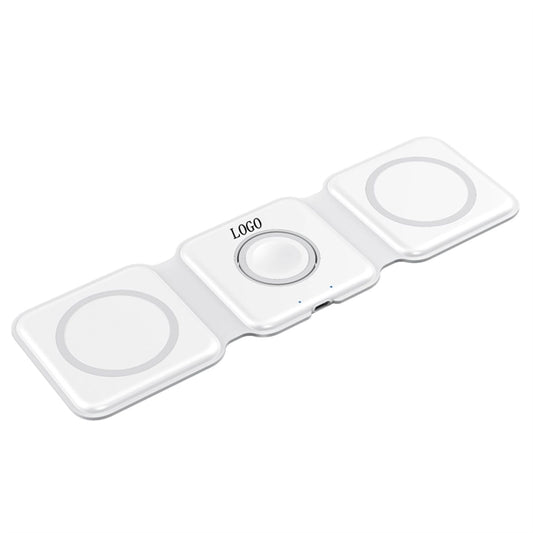 15W 3 In 1 Magnetic Wireless Charger