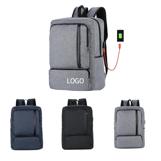 Multifunctional Laptop Backpack With Usb Charging Port