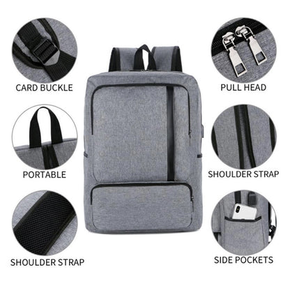 Multifunctional Laptop Backpack With Usb Charging Port