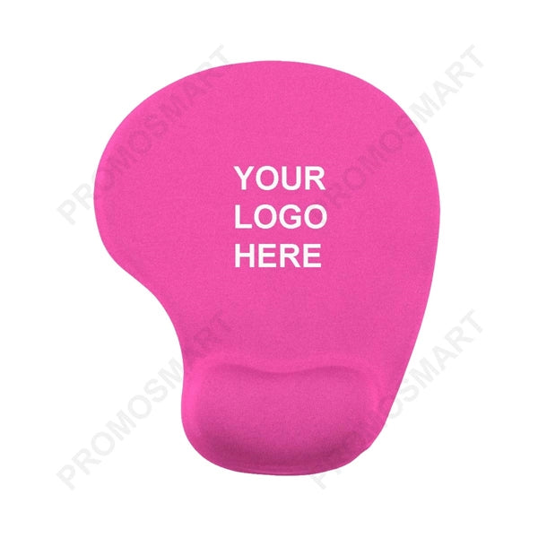 Mouse Pad With Wrist Support Gel Cushion