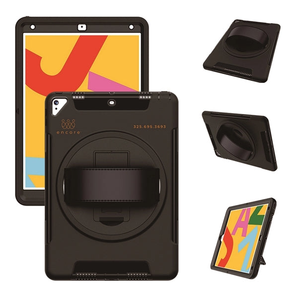 iPad 10.2" 7/8/9th gen  Hand strap Rugged Case