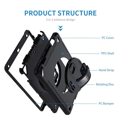 iPad 10.2" 2019 Rugged case with adjustable Hand Stp