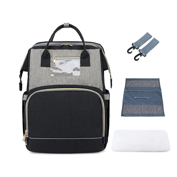 3 Insulated Bottle Warmer Diaper Bag With Usb Charge Port