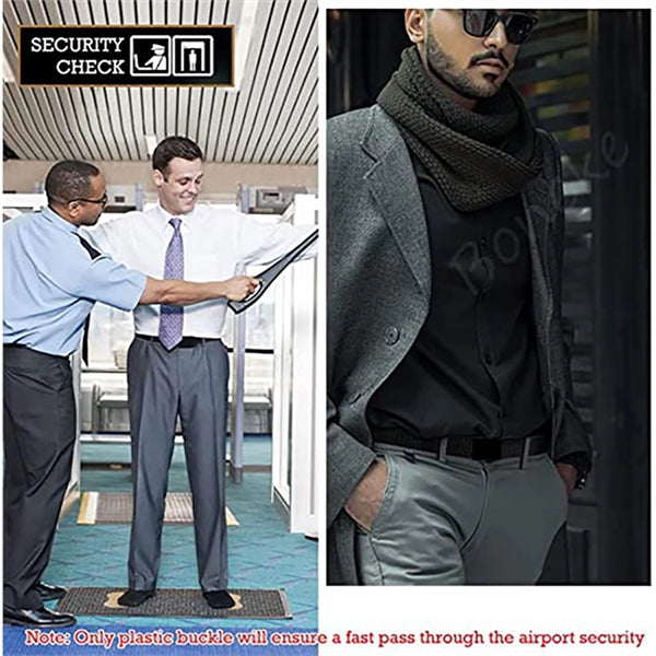 Nylon Military Tactical Belt With Plastic Buckle