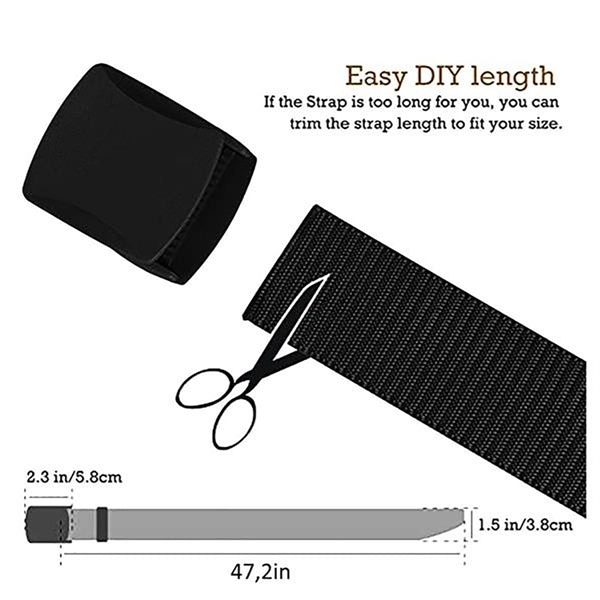 Nylon Military Tactical Belt With Plastic Buckle