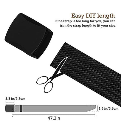 Nylon Military Tactical Belt With Plastic Buckle