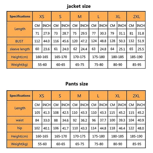Tactical Uniform Jacket & Pants Suit