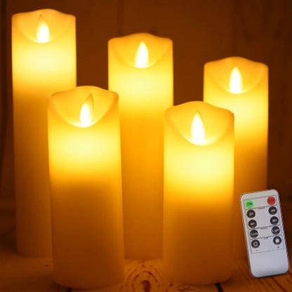 Flameless Led Candle Set Of 7