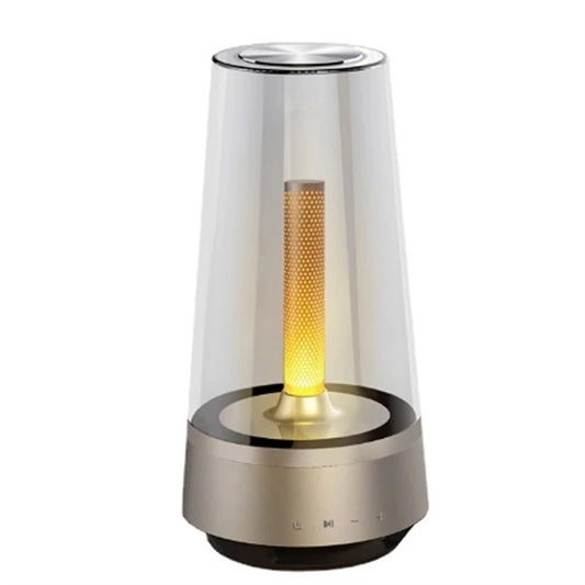 Wireless Bluetooth Speaker With Smart Candle Light