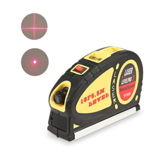 2 In 1 Laser Level With Tape Measure