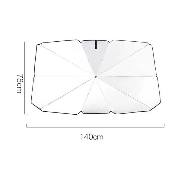 Umbrella Style Car Windshield Sun Shade