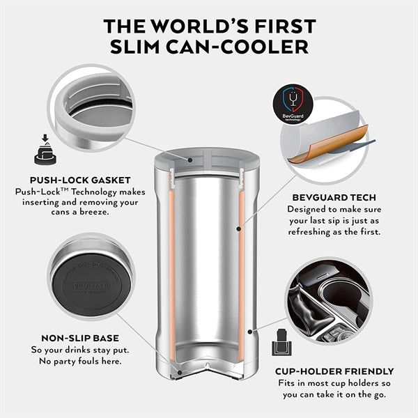 12Oz Slim Insulated Can Cooler