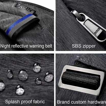 Hands-Free Multifunction Crossbody Bag for travel &Daily Use