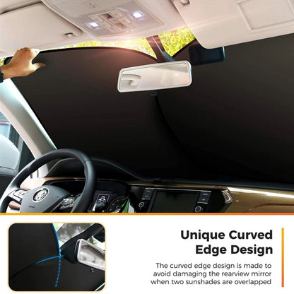 Windshield Sun Shade With Pouch