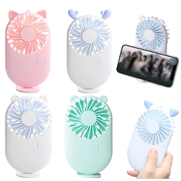 Portable Handheld Fan With Base