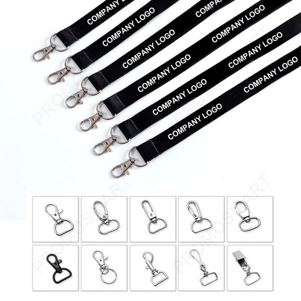 3/4" Polyester Custom Printed Lanyard