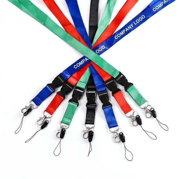 3/4" Polyester Custom Printed Lanyard