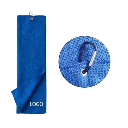 Microfiber Waffle Golf Towel