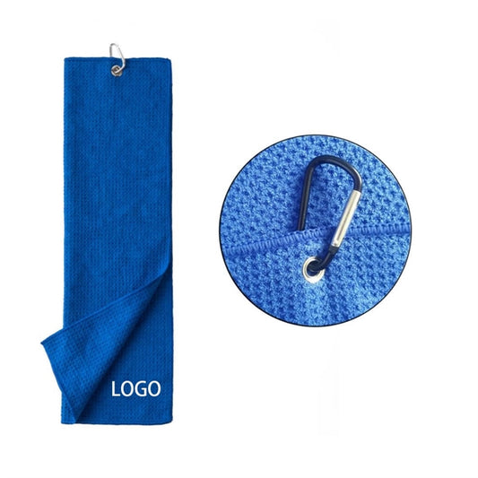 Microfiber Waffle Golf Towel