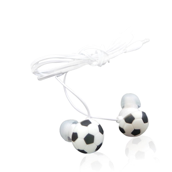 Soccer Style Wired Earbuds w/ Custom Imprint