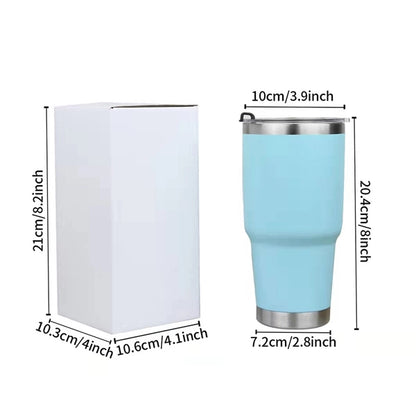 Contoured 30 Oz Stainless Steel Copper Double Lined