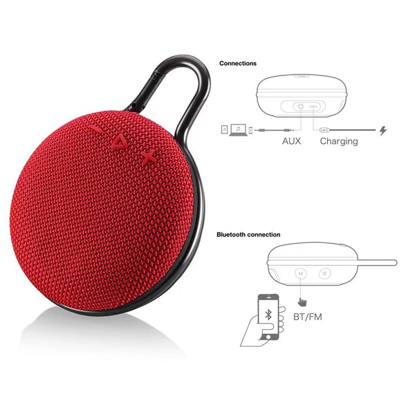 Portable Waterproof Bluetooth Speaker