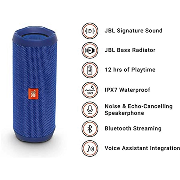 Flip4 Waterproof Durable Bluetooth Speaker