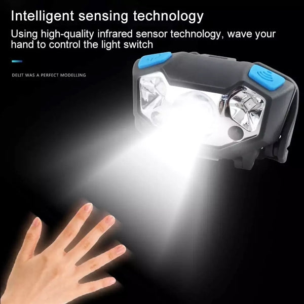 LED Headlamp Flashlight