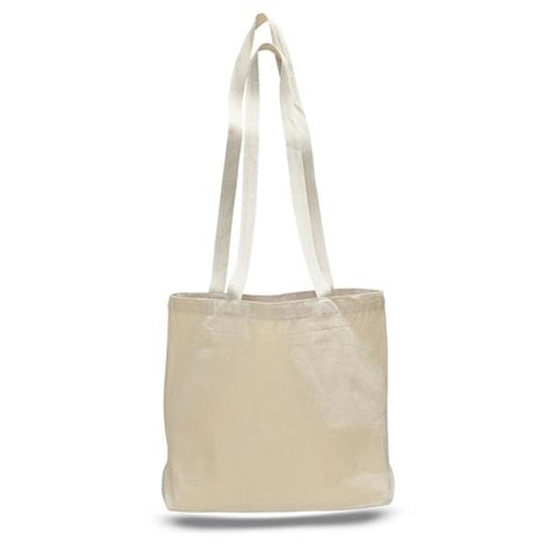 Large Canvas Messenger Bag w/ Gusset and Long Straps 18x14x4