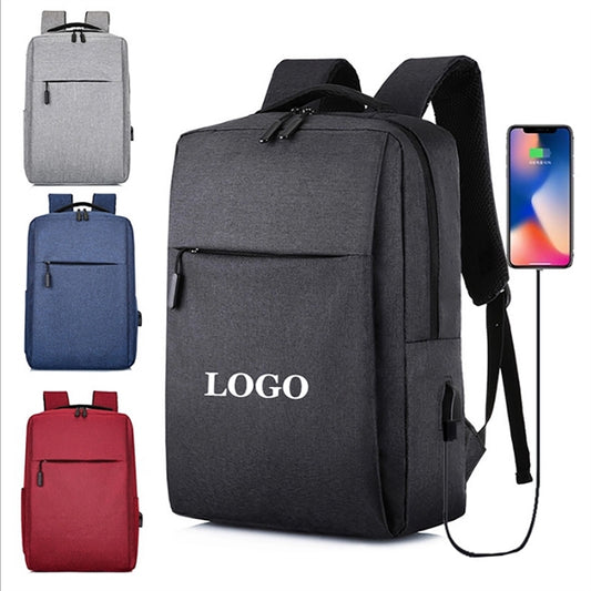 Laptop Backpack With Usb Rechargeable Interface