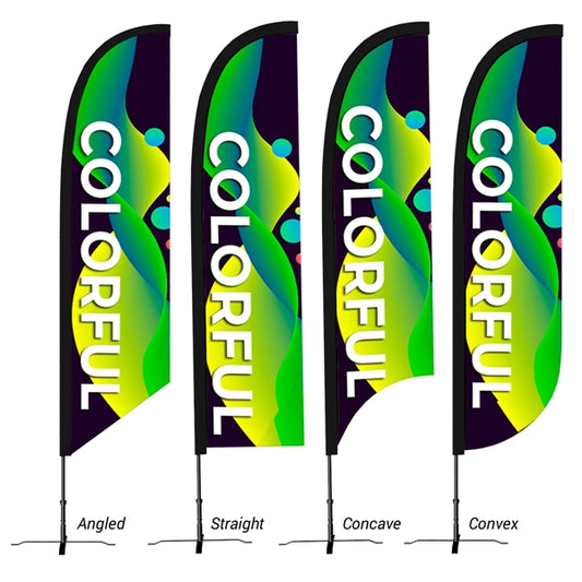 Large 15' Custom Feather Flag
