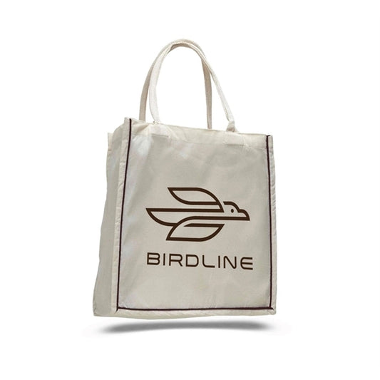 Shopping Tote Bags w/ Gusset & Fancy Handles (15 x 16 x 6)