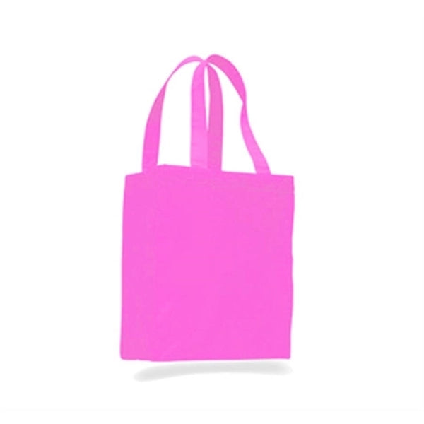 Canvas Gusset Shopping Tote Bag (10.5 x 14 x 5)